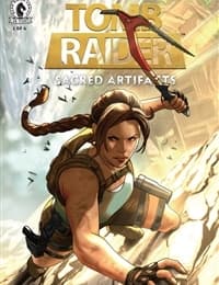 Tomb Raider: Sacred Artifacts comic cover
