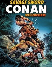 The Savage Sword of Conan: Reforged comic cover