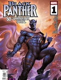 Black Panther 60th Anniversary Special comic cover