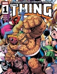 The Thing (2025) comic cover