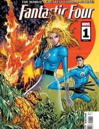Fantastic Four (2025) comic cover