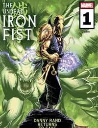 The Undead Iron Fist comic cover